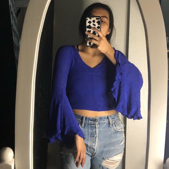 Boho bell sleeve blouse - Picture 4 of 4